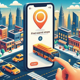 Nearest Stops Icon